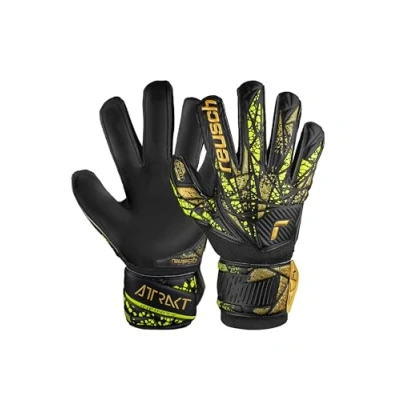 Abbildung von Reusch Attrakt Infinity Finger Support Junior Torwarthandschuhe für Kinder optimal Kunstrasen, 5