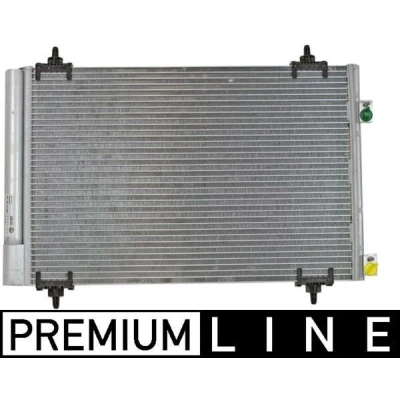 Abbildung von MAHLE ORIGINAL AC 667 000P Klimakondensator mit Trockner 535 PEUGEOT: 308 I SW, Hatchback, 3008 I, CITROËN: C4 Grand Picasso, Picasso 1