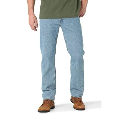 Abbildung von Wrangler Authentics Herren Classic Carpenter Jeans, Sturm, 48W / 30L