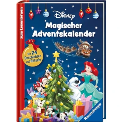 Abbildung von Disney: Magischer Adventskalender zum Lesenlernen: Mit 24 Geschichten und Rätseln