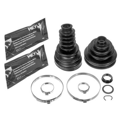 Abbildung von MEYLE 014 033 0158 Achsmanschette getriebeseitig, radseitig, Vorderachse Gummi ORIGINAL Quality MERCEDES BENZ: E Class Saloon