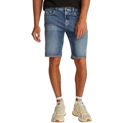 Abbildung von Tommy Jeans Scanton Shorts, Herren, Größe: 29, Denim medium