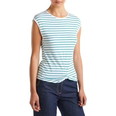 Abbildung von United Colors of Benetton Damen 3nrad107j T Shirt, Weiß, Medium