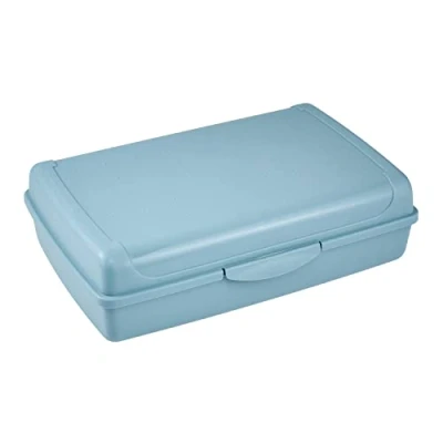 Abbildung von keeeper Frischhaltedose mit Klickverschluss, 30 x 20 8,5 cm, 3,75 l, Luca Maxi, Nordic Blue