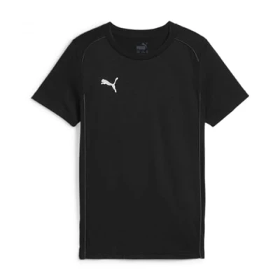 Abbildung von puma Unisex Teamfinale Casuals Tee Jr T Shirt, Medium Grey Heather Silver, 152 EU