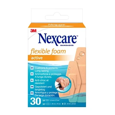 Abbildung von Nexcare flexible foam active strips 3 Grössen