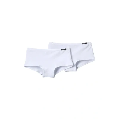 Abbildung von Skiny Essentials Girls PANT 2 PACK Panties für Kinder, Größe: 164, White