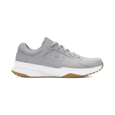 Abbildung von Under Armour Damen UA W Edge Suede Trainingschuhe, Halo Gray/White/Halo Gray, 41 EU