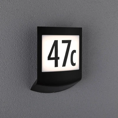 Abbildung von Paulmann LED Außen Wandleuchte »Padea IP44 198x71mm 8,2W 550lm 230V Anthrazit Kunststoff«, 1 flammig, Smart Home Zigbee 3.0 Dämmerungssensor insektenfreundlich