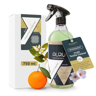 Abbildung von Aurum Performance® Polsterreiniger Auto Autositz Reiniger und Innenraum Autopolster mit kraftvoller Tiefenwirkung (Multi Textile Cleaner, 750ml)