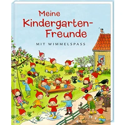 Abbildung von Freundebuch: Meine Kindergarten Freunde Mit Wimmelspaß (Alben &amp; Geschenke für Kinder)