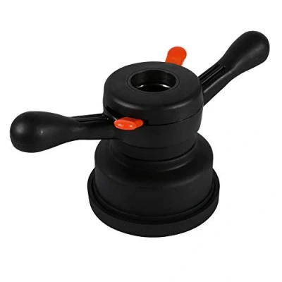 Abbildung von Für Schnellspannmutter Wuchtmaschine 40Mm Auswuchtmaschine Reifenwechselwerkzeug Schnellverschluss Nabe Flügelmutter Reifen Wechselwerkzeug(Innendurchmesser:40Mm Pitch:3Mm)