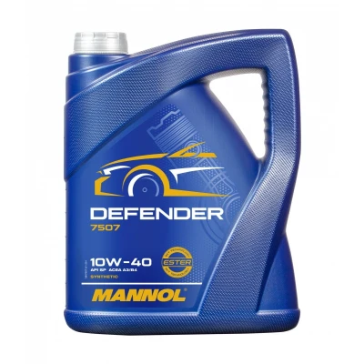 Abbildung von Mannol Defender 10W 40 5l Motoröl MN7507 5 VOLKSWAGEN: Passat B5 Estate, Golf 2, 4, MERCEDES BENZ: E Class Saloon, 190, W124 Saloon