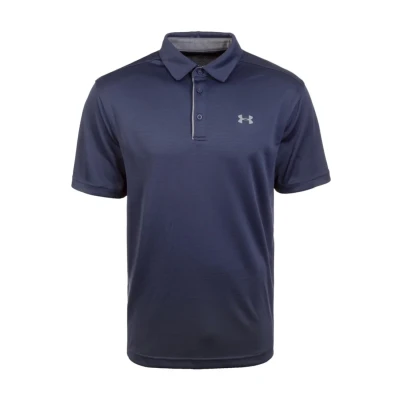 Abbildung von Under Armour Tech Polo Herren Dunkelblau, Grau, Größe L