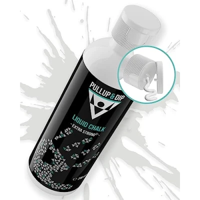 Abbildung von PULLUP &amp; DIP Liquid Chalk Flüssige Kreide für perfekten Grip bei Klettern, Bouldern, Gewichtheben und Calisthenics Schnell trocknend, extra stark abwaschbar