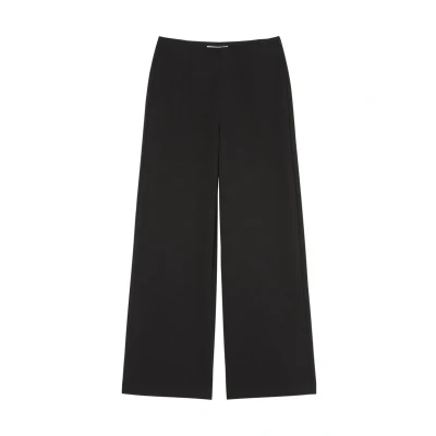 Abbildung von Marc O&#039;Polo WIDE Fitted AT Waist WITH Darts Stoffhose, Damen, Größe: 38, Black