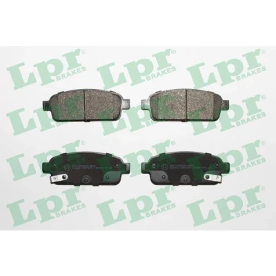 Abbildung von LPR 05P1575 Bremsbelagsatz OPEL: Zafira C Tourer, Astra J Sports Mokka / X, CHEVROLET: Cruze Saloon, Orlando, Estate