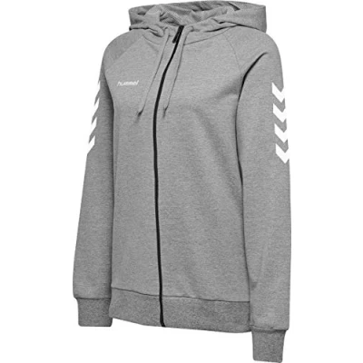 Abbildung von Hummel Sweatjacke, Damen, Größe: 34, Grey melange