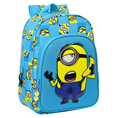 Abbildung von Safta Kinderrucksack ADAPT.Rollwagen MINIONS MINIONSTATIC, Mullticolor, Estándar