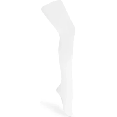 Abbildung von Merry Style Kinder Strumpfhose für Mädchen Microfaser 60 DEN WLSS001 (Weiß, 140 146)