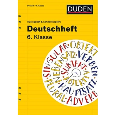 Abbildung von Deutschheft 6. Klasse kurz geübt &amp; schnell kapiert