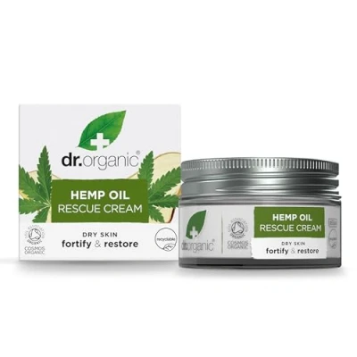 Abbildung von Dr. Organic Crema Rescate 24H; aceite de Cañamo 50 ml