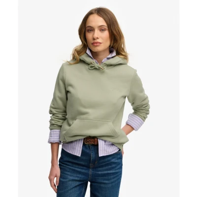 Abbildung von Superdry für Damen. W2012667A Sweatshirt Essential Logo grün (XXS), Lässig, Baumwolle