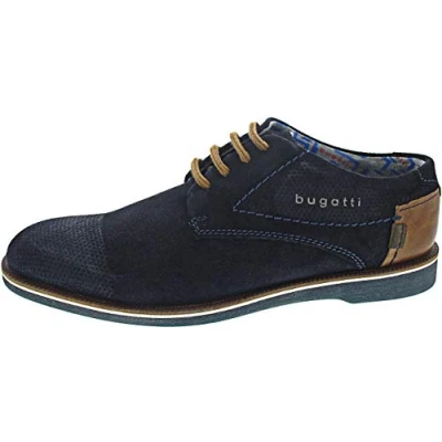 Abbildung von bugatti Schnürer, Herren, Größe: 41, Dark blue Schuhe