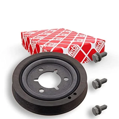 Abbildung von febi BILSTEIN 36350 Kurbelwellenriemenscheibe 6PK 148 5 mit Schrauben, für Kurbelwelle Plus CITROËN: Xsara Picasso, C3 I Hatchback