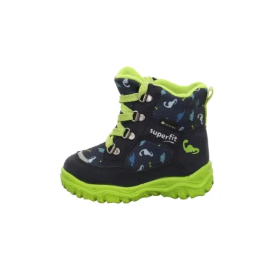 Abbildung von Superfit Baby Jungen HUSKY1 warm gefütterte Gore Tex Stiefel, BLAU/HELLGRÜN 8000