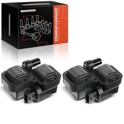 Abbildung von 2x Zündspule Zündkerze für W169 W245 W202,S202 CL203 CLK C208 C209 A208 A209 C219 W210,S210 W463 W163 W164 W251, V251 W220 C215 R129 R230 R170 R171 SLR Viano/Vito 1997 2020