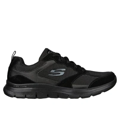 Abbildung von Skechers Damen Flex Appeal 4.0 Sneaker, Schwarz, 39.5 EU