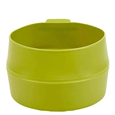 Abbildung von Faltbecher Fold A Cup 200 oder 600 ml von WILDO Falttasse Tasse Campingtasse Campingbecher faltbar Lime