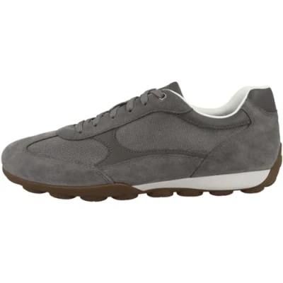 Abbildung von Geox U Snake 2.0 Sneaker low, Herren, Größe: 44, Dark stone Schuhe