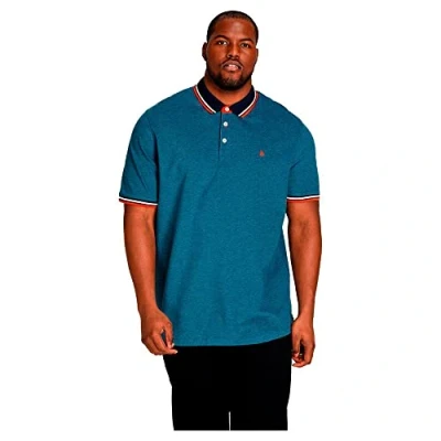 Abbildung von Jack &amp; Jones Poloshirt, Herren, Größe: 5XL, Blue