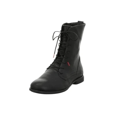 Abbildung von Think! Schnürstiefelette, Damen, Größe: 39.5, Schwarz Schuhe