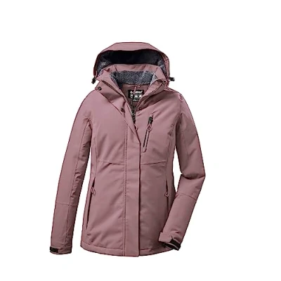 Abbildung von killtec Damen Funktionsjacke/Winterjacke mit abzippbarer Kapuze KOW 140 WMN JCKT, malve, 36, 37411 000