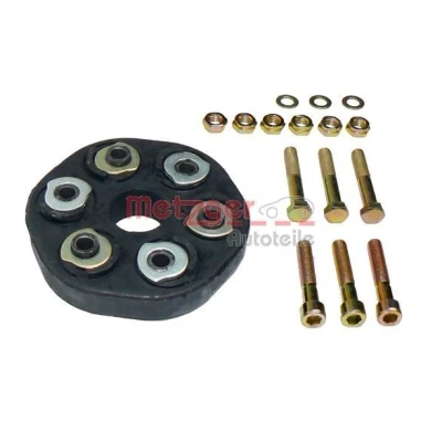 Abbildung von METZGER 8070458 Hardyscheibe 90 mit Anbaumaterial MERCEDES BENZ: W124 Saloon, 190, S Class Saloon