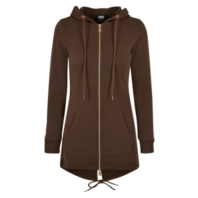 Abbildung von Urban Classics Parka Sweatjacke, Damen, Größe: XS, Brown