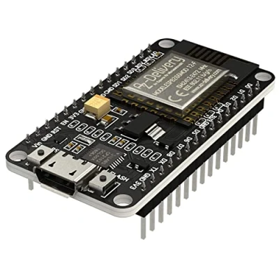 Abbildung von AZDelivery NodeMCU V2 WiFi Amica ESP8266 ESP 12F Development Board mit CP2102 Unverlötet Version kompatibel Arduino inklusive E Book!