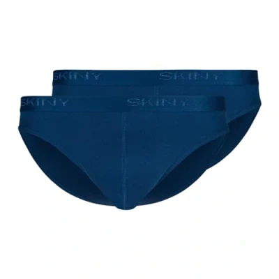 Abbildung von Skiny 2 PACK Slip, Herren, Größe: Small, Blau