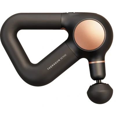 Abbildung von Theragun Sense Percussion Massagepistole persönliches Tiefengewebe Massagegerät mit vorinstallierten Atemübungen für Stressabbau (Black)