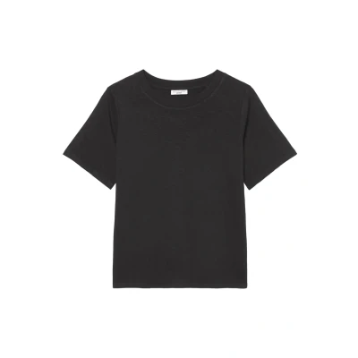 Abbildung von Marc O&#039;Polo Denim AUS Softer Tshirt basic, Damen, Größe: XXS, Black