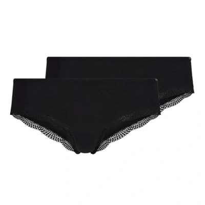 Abbildung von Skiny 2 PACK Slip, Damen, Größe: 38, Schwarz