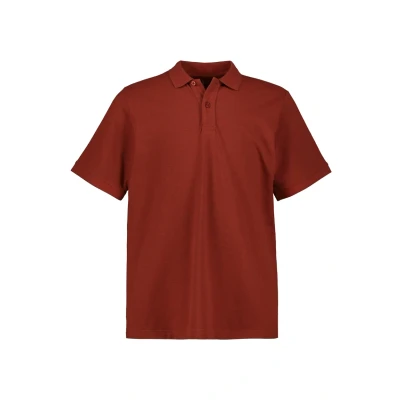 Abbildung von JP 1880 Herren Poloshirt, Piqué Hemd Bernstein 3XL