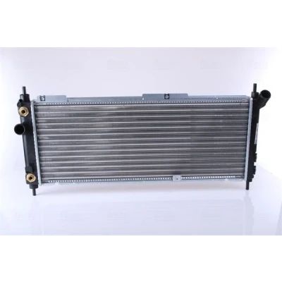 Abbildung von NISSENS 632921 Kühler, Motorkühlung Aluminium 680 270 23 Kühlrippen mechanisch gefügt OPEL: Corsa B Hatchback