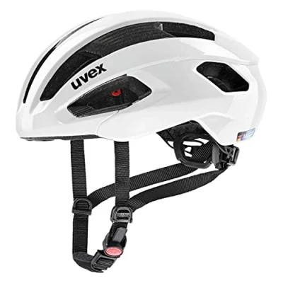 Abbildung von uvex rise sicherer Performance Helm für Damen und Herren individuelle Größenanpassung optimierte Belüftung white 52 56 cm