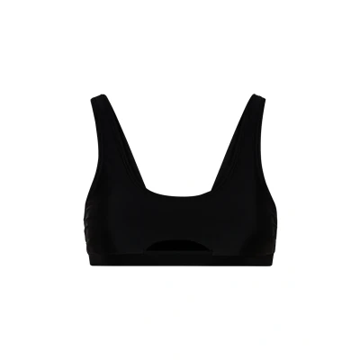 Abbildung von Lascana LSCN BY CUT Bikinitop, Damen, Größe: 32xA/B, Black