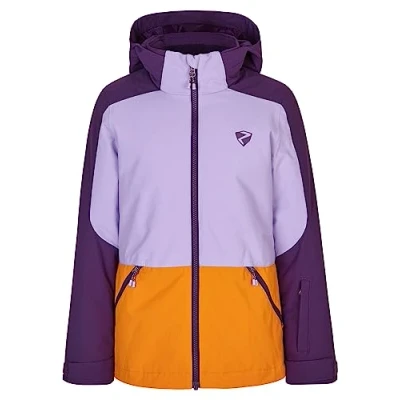 Abbildung von Ziener Mädchen AMELY Ski Jacke, Winterjacke wasserdicht, winddicht, warm, cheddar, 128