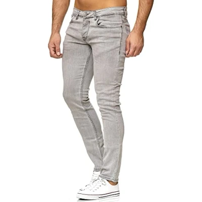 Abbildung von Tazzio Jeans Straight Leg, Herren, Größe: 38xL36, Grau